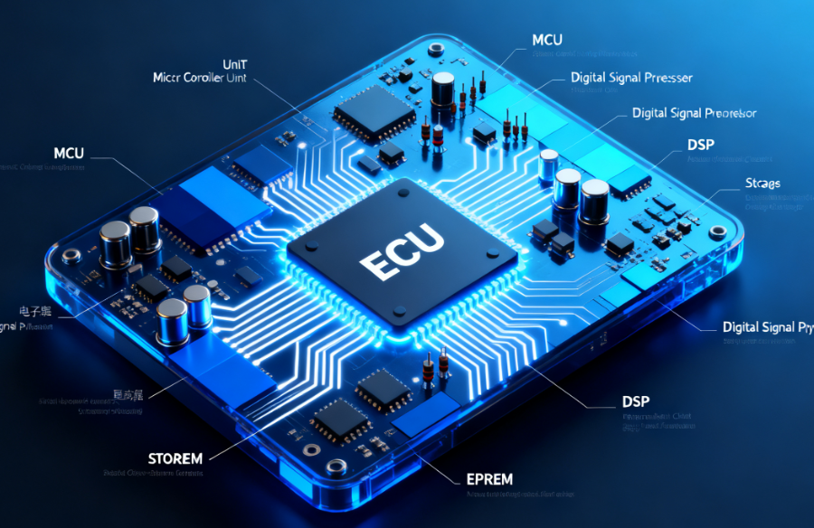 汽車ECU電路板清洗影響解析及合明科技汽車電子ECU電路板清洗劑介紹